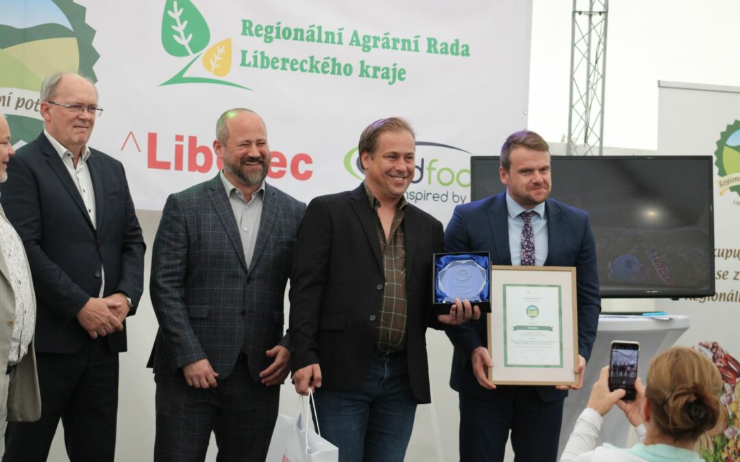 Ocenění Regionální potravina Libereckého kraje získala naše školní vepřová tlačenka
