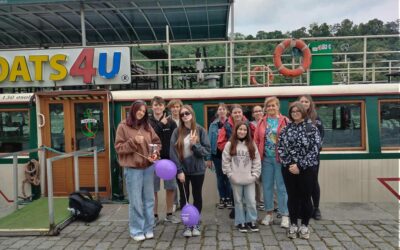 Výlet žáků z domova mládeže do Prahy