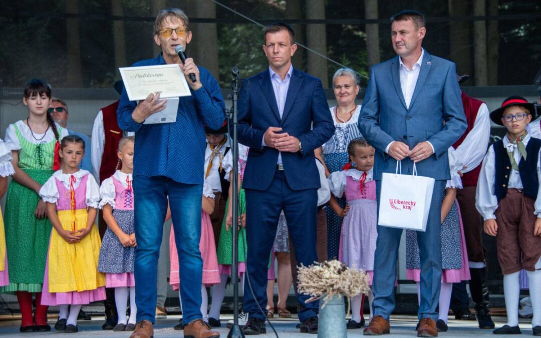 Krajské dožínky v Brništi a ocenění pro naši školu