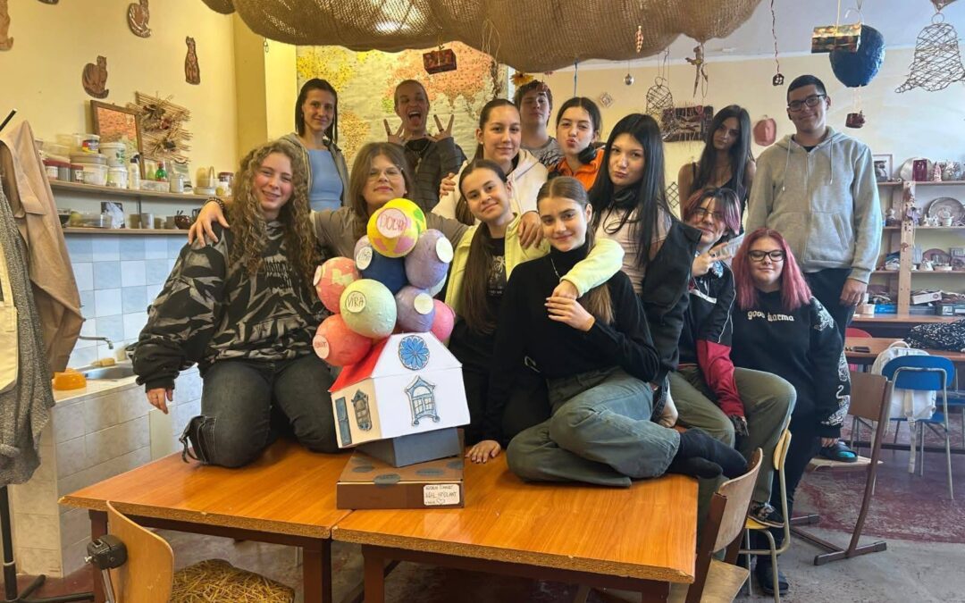 A vítězem bublinové kampaně Sdružení TULIPAN se stávají: Žáci 1. ročníku oboru Sociální činnost