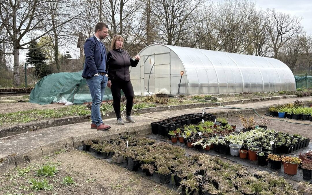 Návštěva náměstka hejtmana Libereckého kraje, pověřený řízením resortu zemědělství a životního prostředí